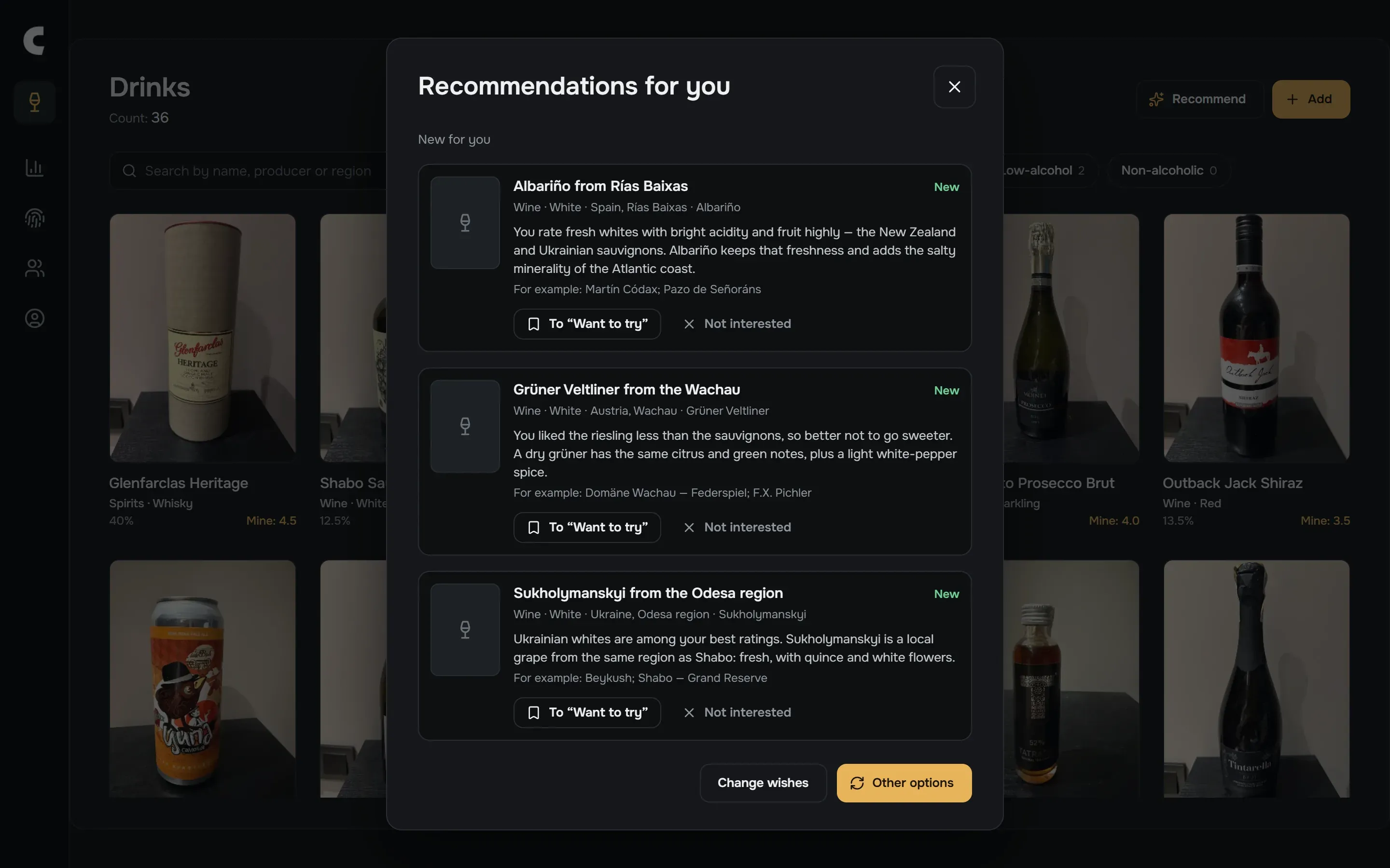 Shishka’s recommendations: three white wine directions new to you, with why each fits